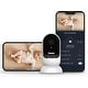 preview thumbnail 2 of 2, Owlet Cam BC04NNBBYH Night Vision Smart HD Video Camera Baby Monitor White