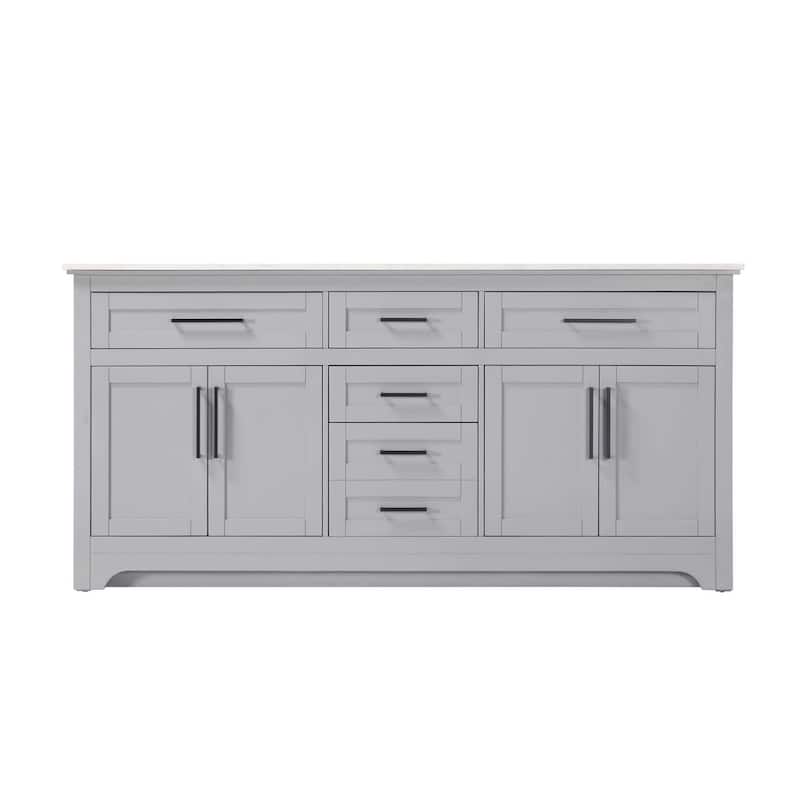Nathaniel Double Bathroom Vanity (54-84 inch)