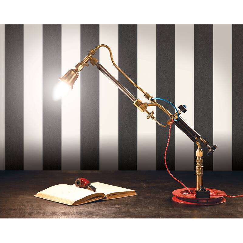 Galerie Wallcoverings Smart Stripes 2 Surface Stripe Vinyl on Non-Woven Matte Wallpaper Roll