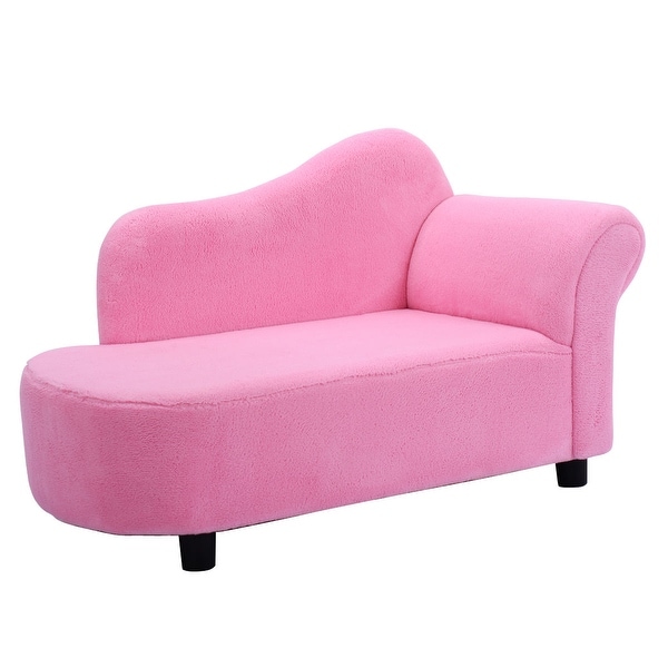 pink kids couch