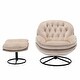 preview thumbnail 125 of 133, TV Chair Accent Chair for Living Room with Ottoman