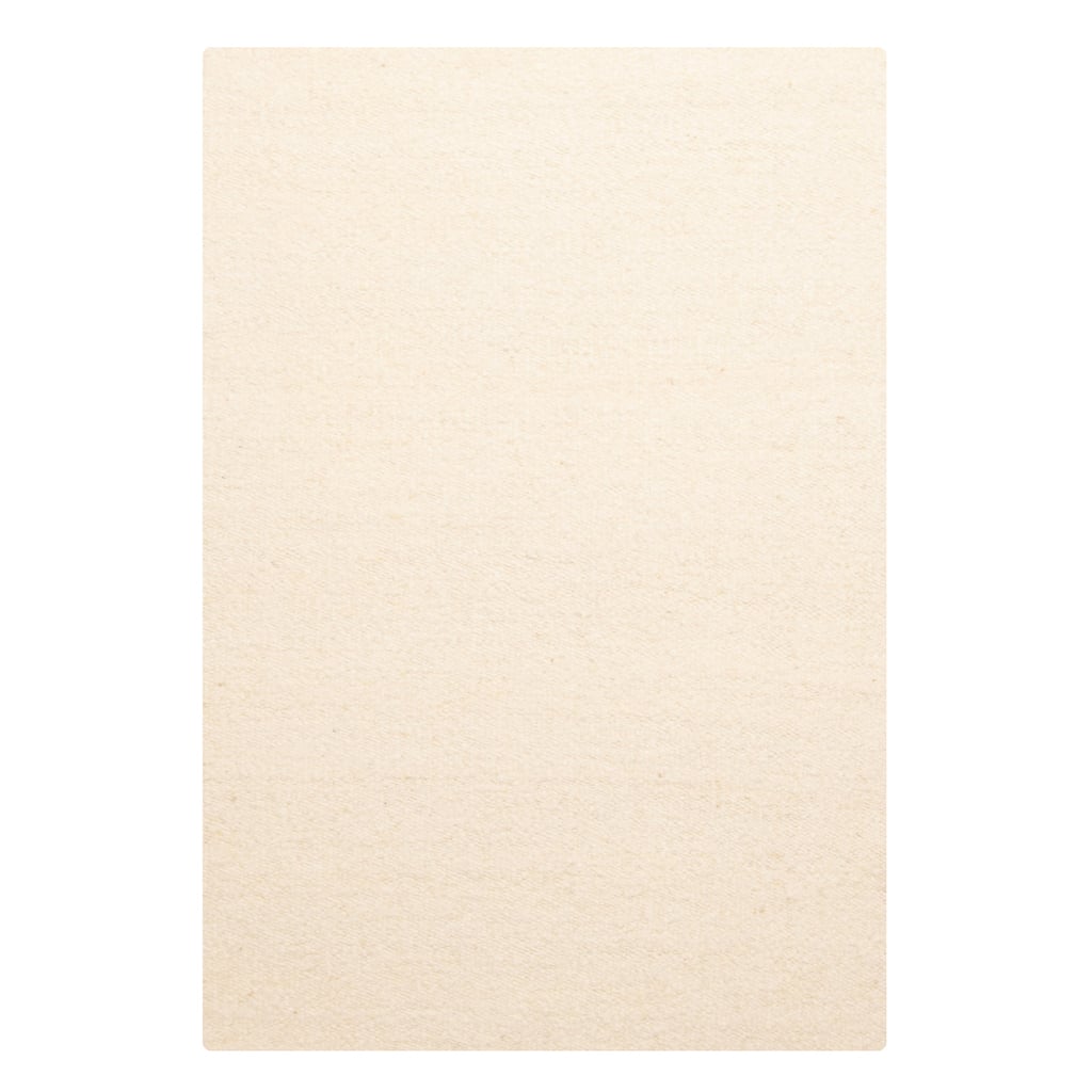 ECARPETGALLERY Braid weave Sienna Cream Wool Rug - 4'0 x 6'0