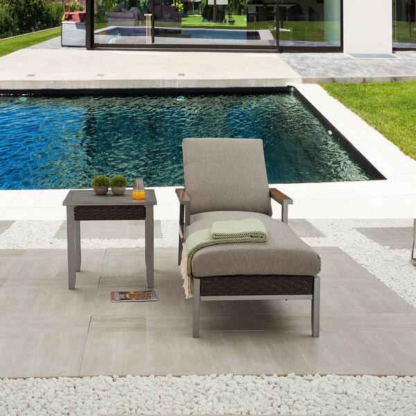huurling overschrijving Ondraaglijk Thermal Transfer 2-Piece Outdoor Chaise Lounge Set - On Sale - Overstock -  31142776