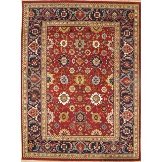 Rust Persian mahal Design Rug - 8'9'' x 11'10'' - 11'11'' x 8'9'' - Bed ...