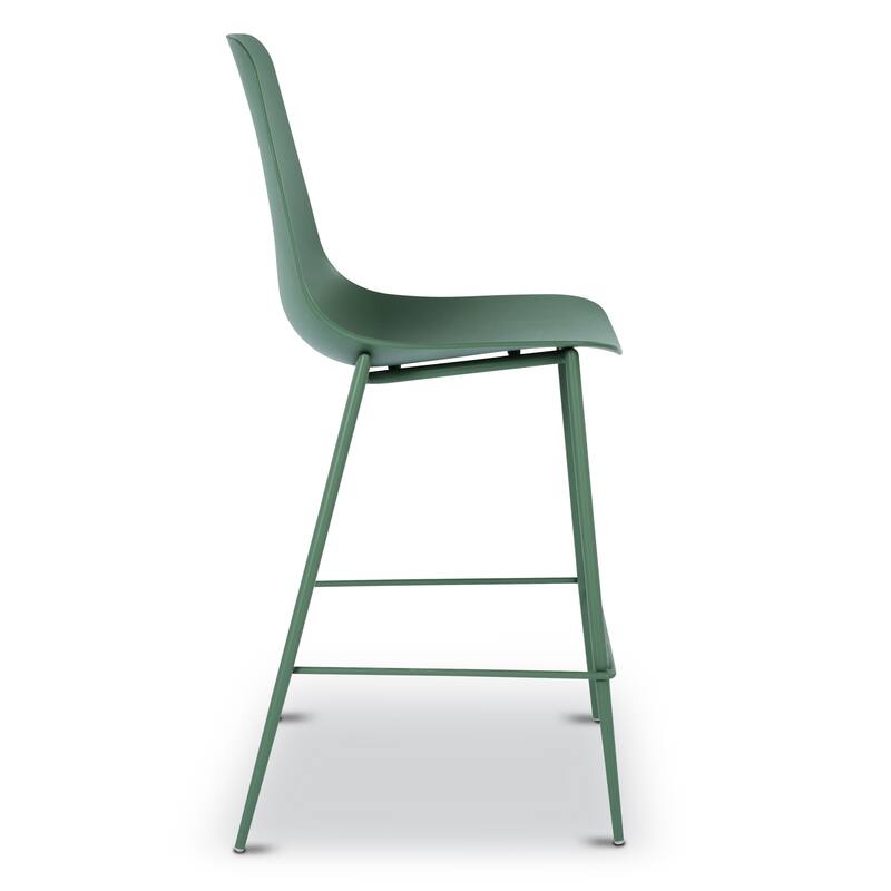 Poly & Bark Isla Counter Stool (Set of 3) - 25" Seat Height
