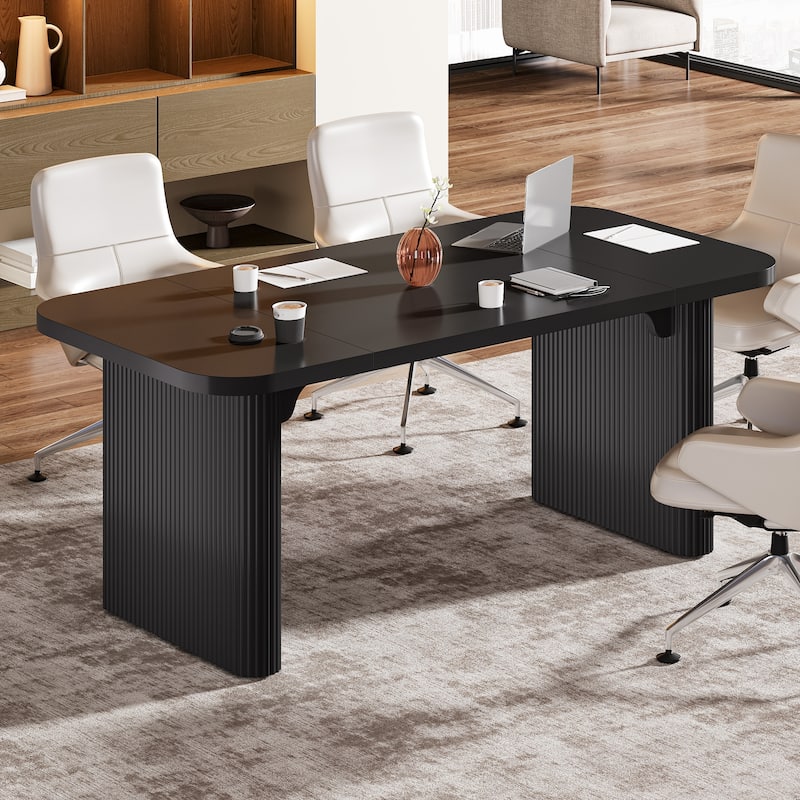 Modern Conference Table, Office Meeting Seminar Boardroom Table