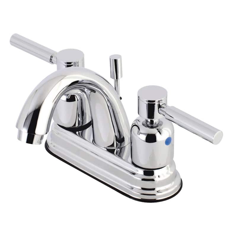 Kingston Brass Concord 1.2 GPM Centerset Bathroom Faucet with Metal - Polished Chrome