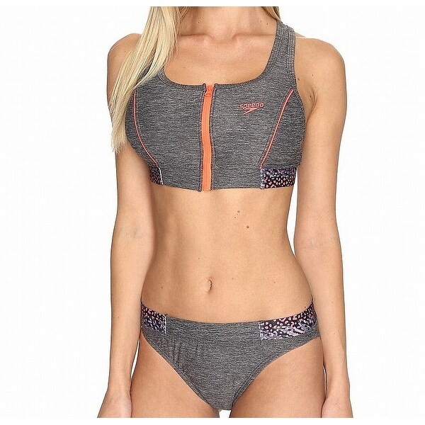 leopard speedo swimwear