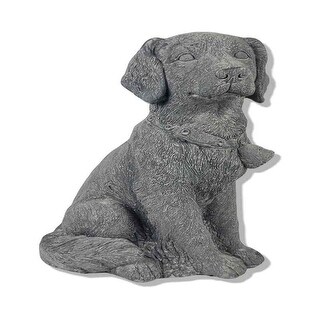Shop 11.25" x 14.75" Ceramic Stone Gray Mermaid Statue ...