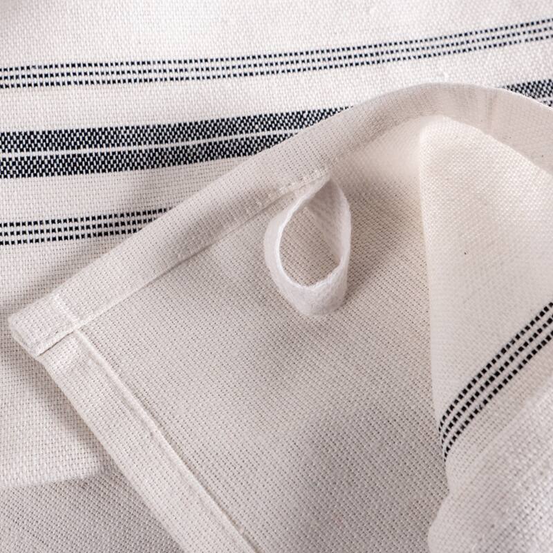 Classic Cotton Stripe Towels, Set of 12