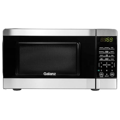 0.7 Cu. Ft. 700 Watt Countertop Microwave Oven in Silver