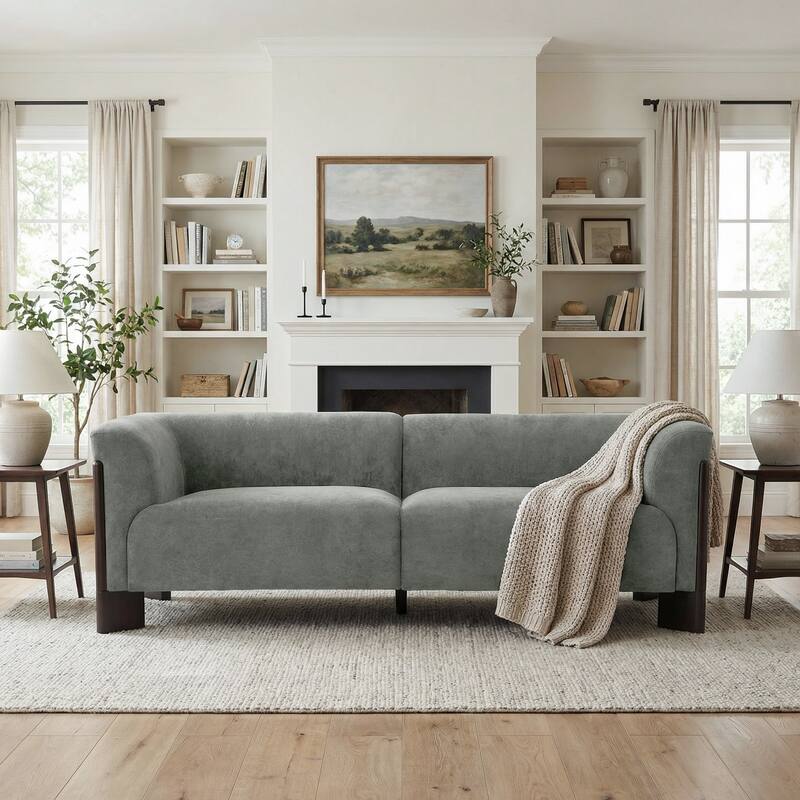 Modern Loveseat Sofa/ Arm Accent Chair for Living Room