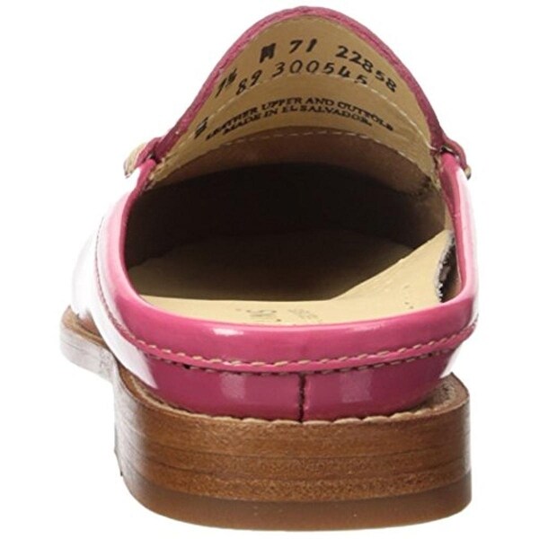 bass patent leather loafers