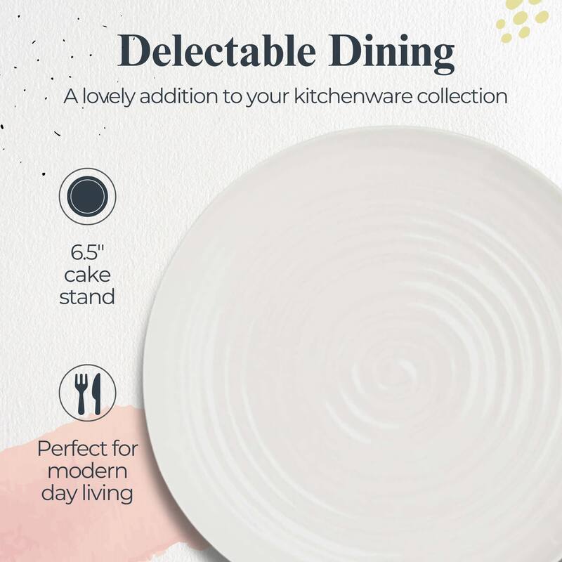 Portmeirion Sophie Conran White Mini Cake Stand - 6.5-inch