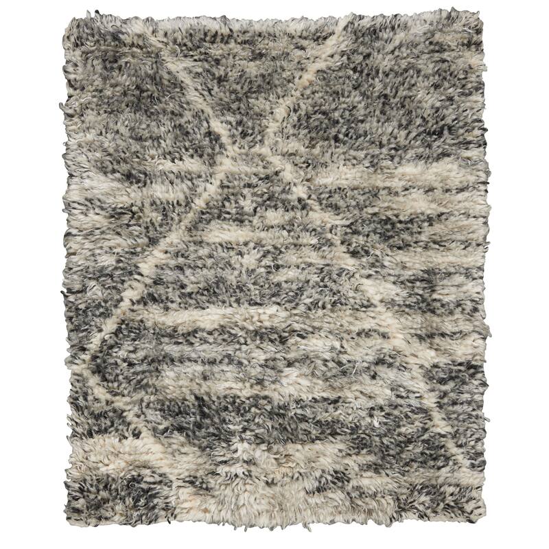 Calvin Klein San Antonio Trellis Area Rug - 2'3" X 3' - Charcoal/Ivory - Rectangle