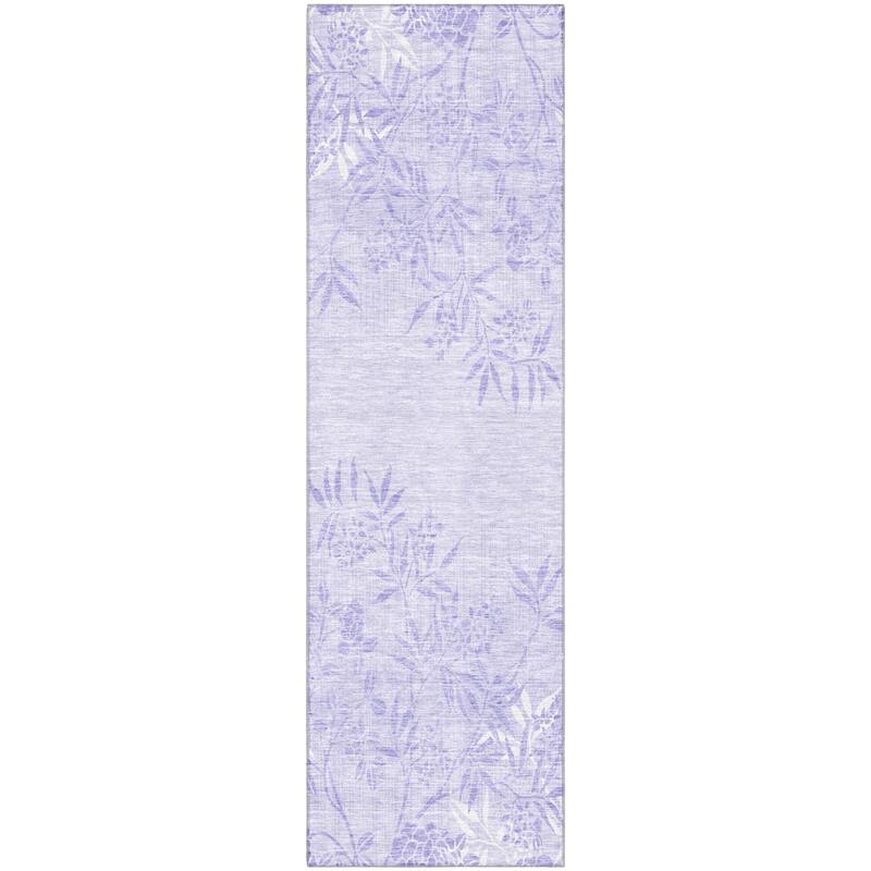Premium Washable Super Soft Floral Imprints Mayfield Rug