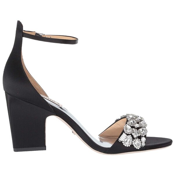 badgley mischka laraine embellished ankle strap sandal