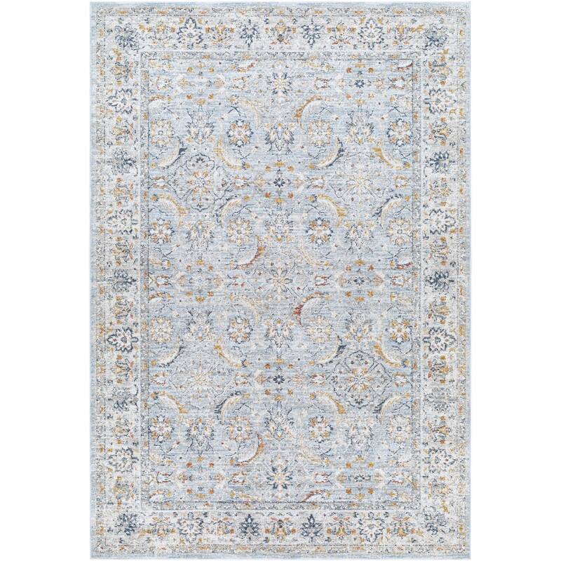 Livabliss Transitional Beckham Medallion Area Rug