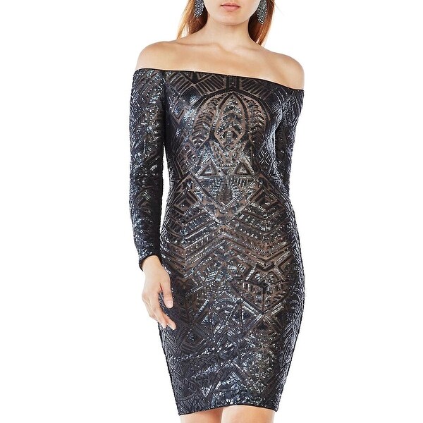 bcbg sequin dress
