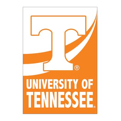 University of Tennessee Burlap Flag Garden Size