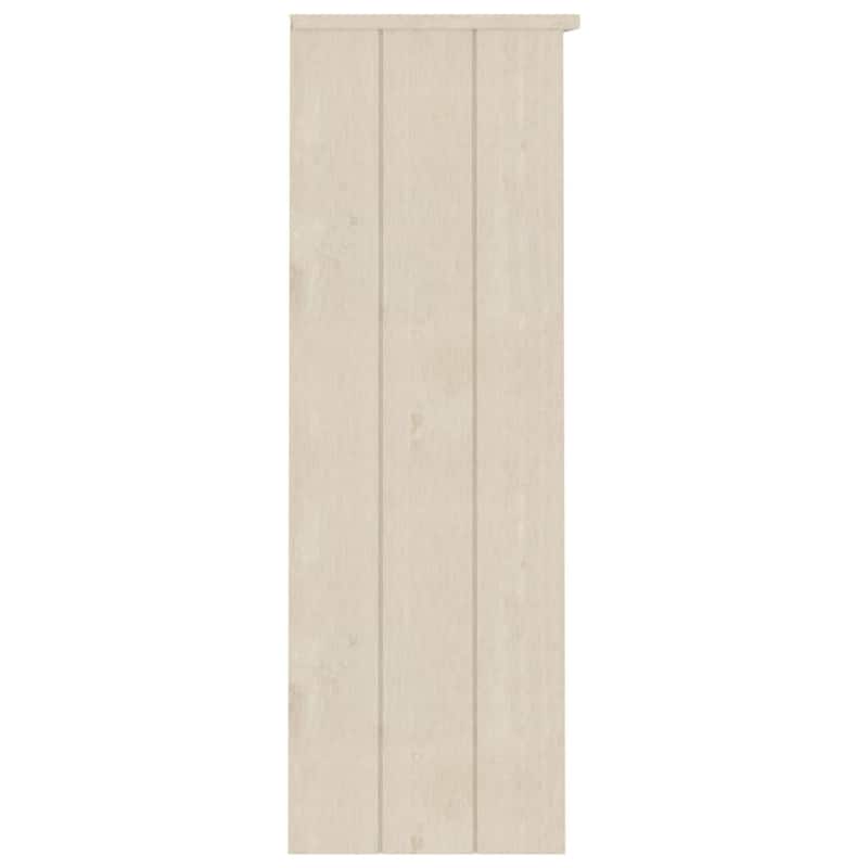 vidaXL Cabinet Top for Highboard Sideboard with Shelves HAMAR Solid Wood Pine - 33.5"x13.8"x39.4"