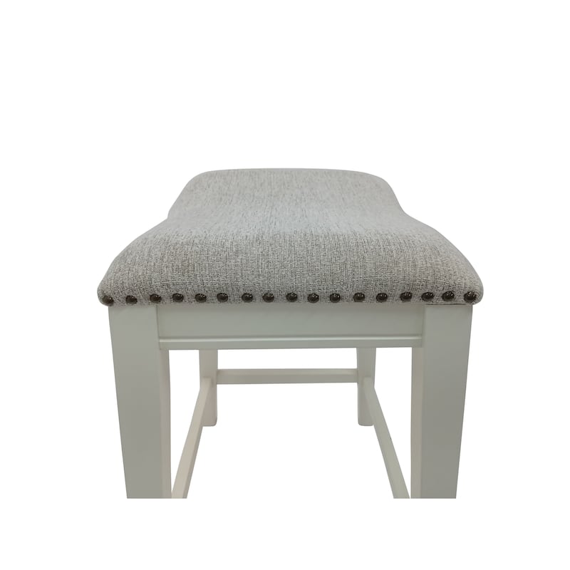 Carolina Living Sawyer 25" Saddle Counter Stool - Set of 2