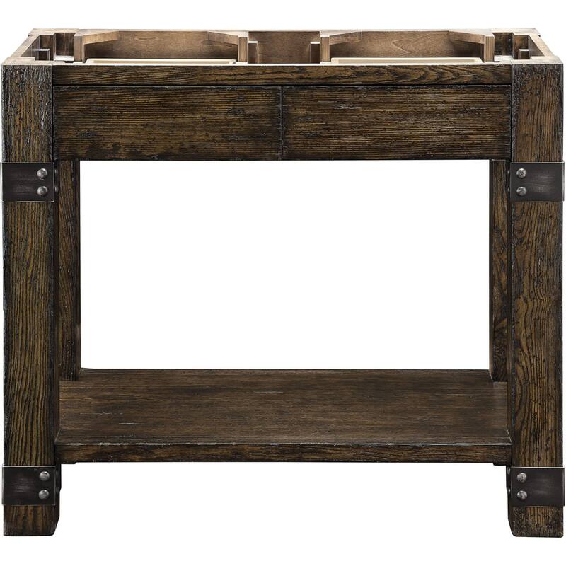 James Martin Vanities Brooklyn 39-1/2" Wooden Sink Base - Rustic Ash