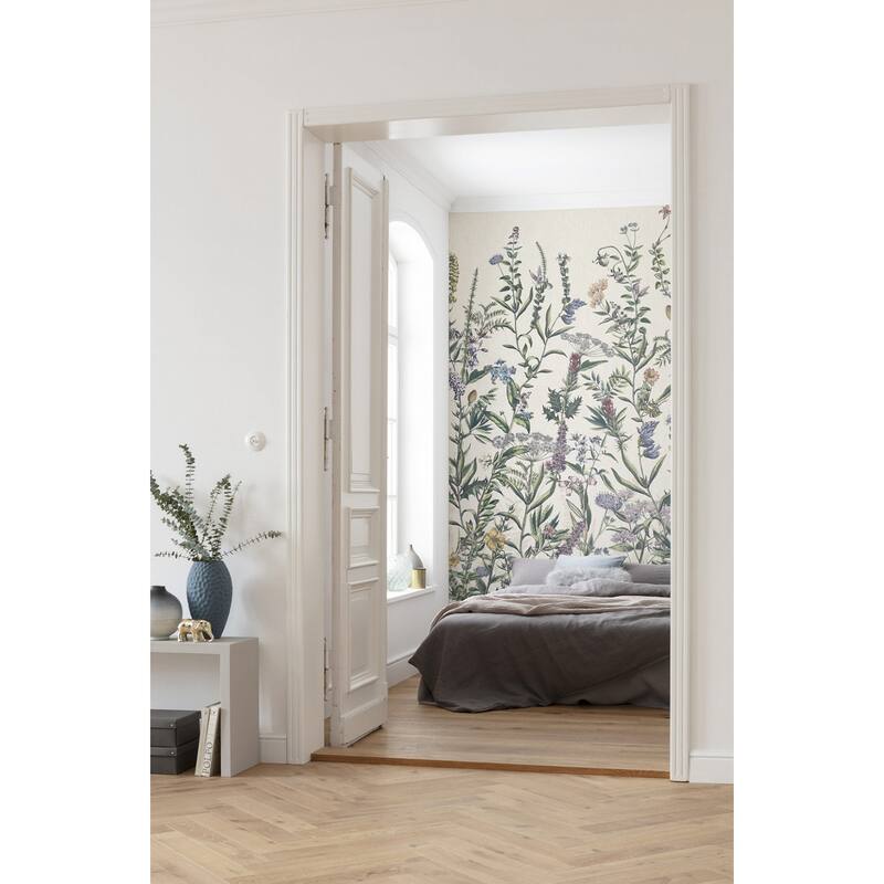 Komar Flowering Herbs Wall Mural
