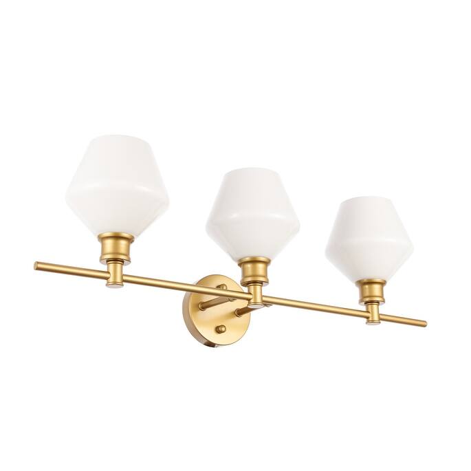 Gerald 3-Light Wall Sconce - 28.1/10.2 - 28.1/10.2
