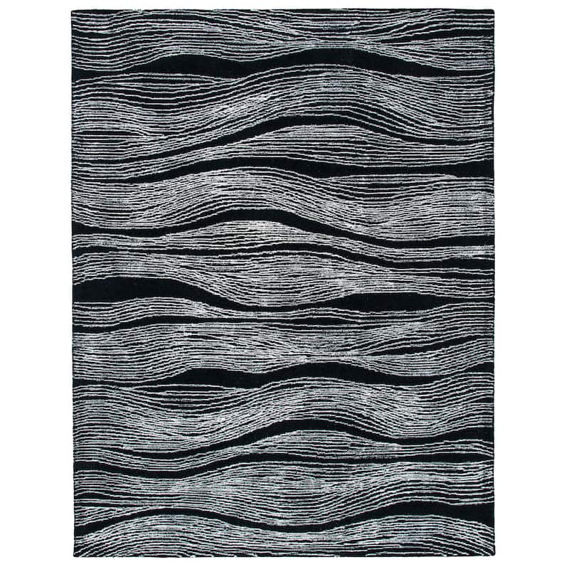 SAFAVIEH Handmade Metro Annarosa Modern Abstract Wool Rug