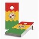 preview thumbnail 1 of 5, Los Angeles Flag Cornhole Game (Choose Wraps or Boards) 2x4 Boards (24" x 48") - Include ALL Accessories