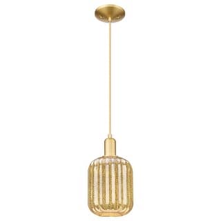 Innovations Lighting Downtown Urban - Preston - 1 Light 7" Jar Shade Cord Hung Mini Pendant