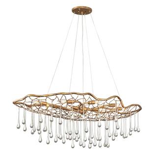 Hinkley Lighting Laguna 8 Light 42" Wide Lisa McDennon Crystal