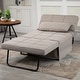 preview thumbnail 11 of 12, HOMCOM 4-in-1 Table/Sofa/Chair/Bed with 5-Level Adjustable Backrest, Footstool for Living Room or Bedroom
