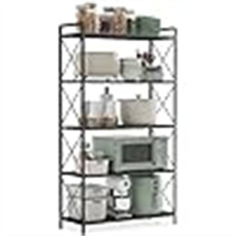 Metal Storage Rack - 12.6"D x 31.5"W x 57.3"H