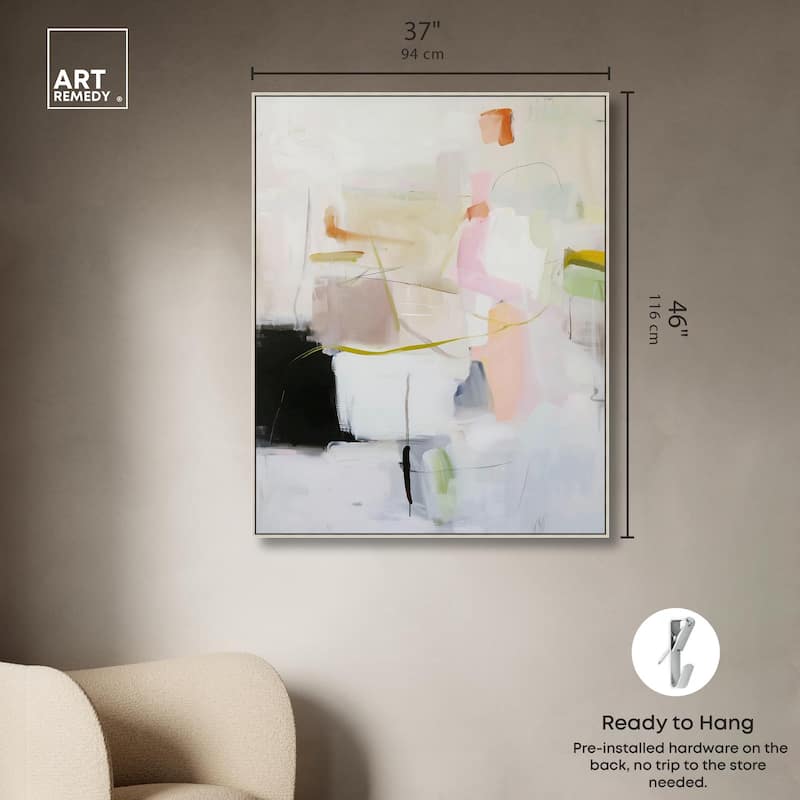 Vivid Obscurity Canvas by Art Remedy