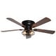 preview thumbnail 5 of 10, 48" Industrial Metal Cage Low Profile Ceiling Fan with Remote