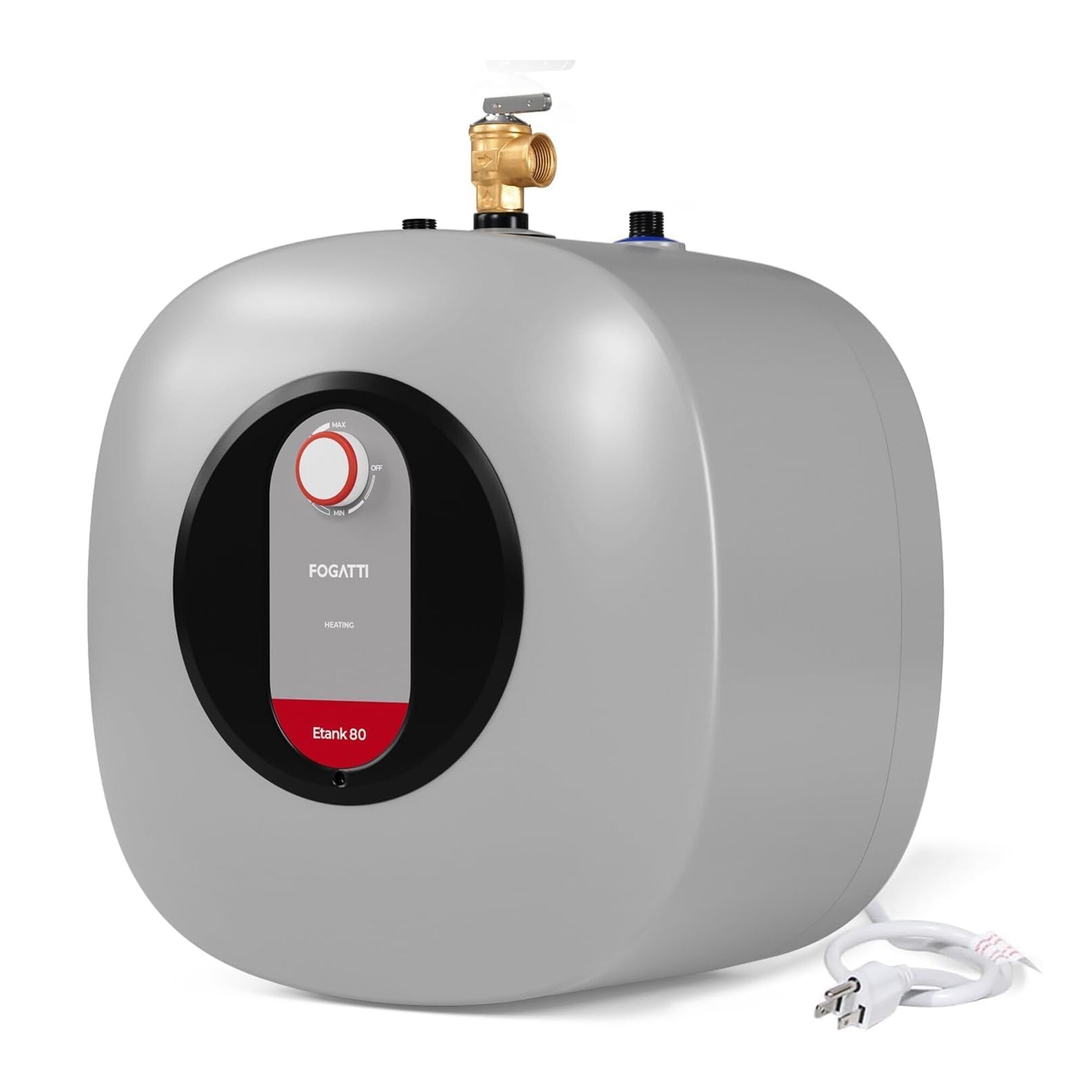 Fogatti 8 Gallon 1440W Electric Mini Tank Water Heater, Wall/Floor