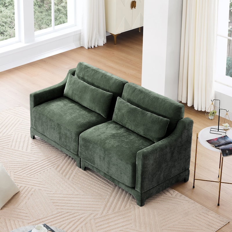 GDFStudio - Llewellyn Two-Seater Chenille Sofa