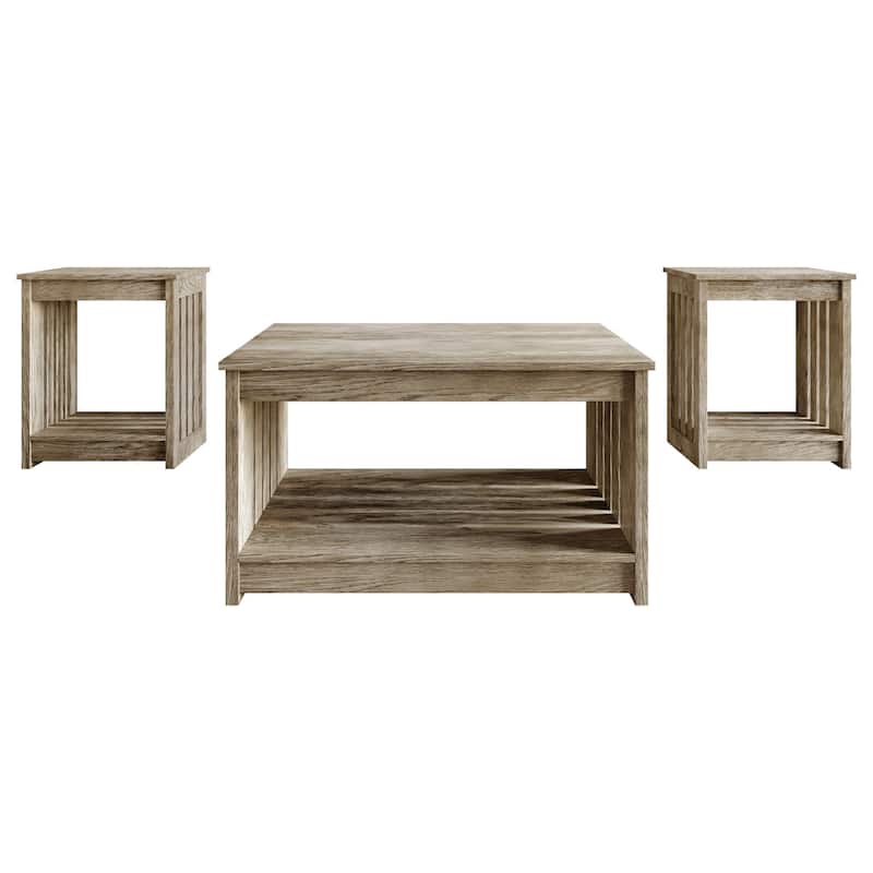 Clayfell Nashua 3 Piece of Coffee Table Set