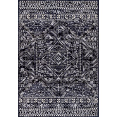 Momeni Riviera Geometric Indoor Outdoor Rug