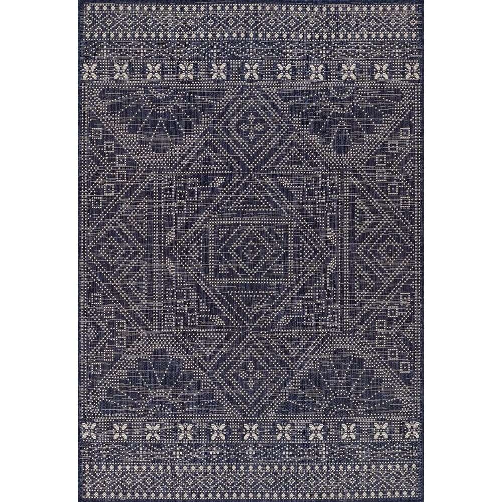 Momeni Riviera Geometric Indoor Outdoor Rug