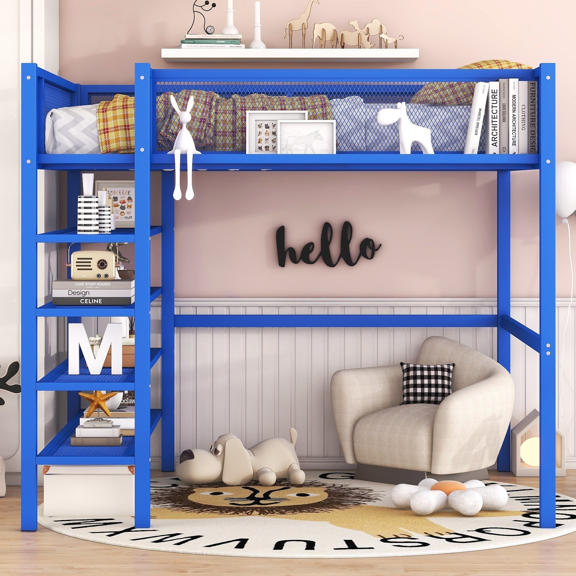Blue Loft Beds Bed Bath Beyond