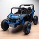 preview thumbnail 21 of 47, 24V 2-Seater Kids Ride On UTV with Remote Control, Suspension, Music, Bluetooth, Storage, LED Lights for Ages 3+ Blue