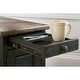 preview thumbnail 6 of 6, Signature Design by Ashley Tyler Creek Grayish Brown/Black Chairside End Table
