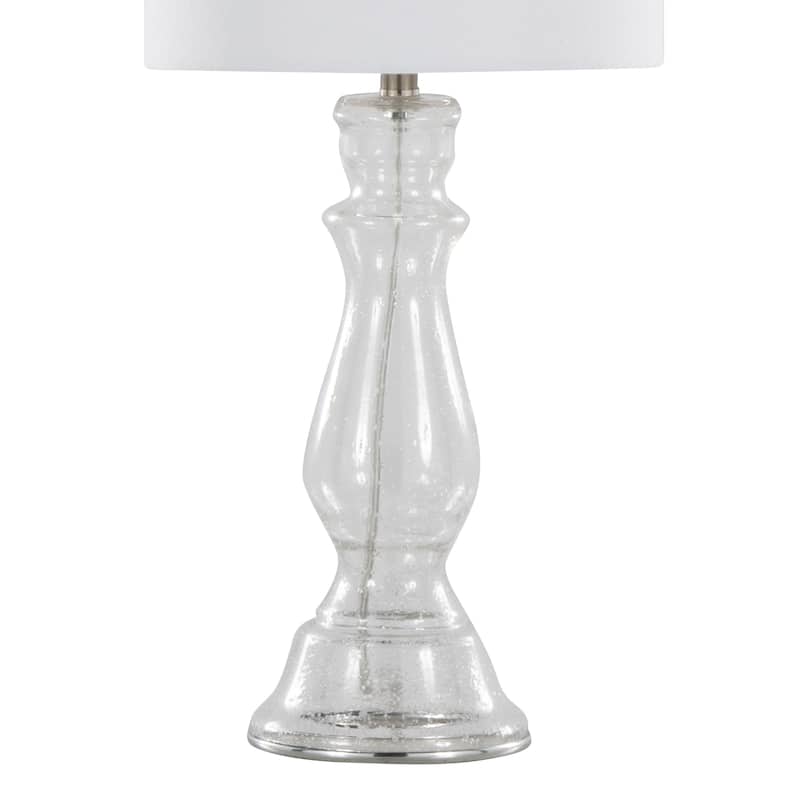 Bella 24" Glass Table Lamp (Set of 2)