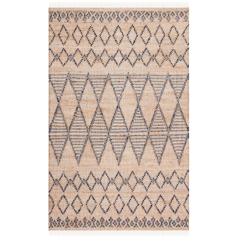 SAFAVIEH Flatweave Natural Fiber Leefke Casual Jute Rug