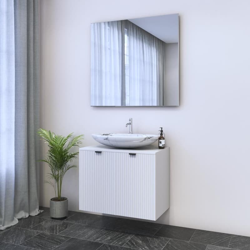 Nicole 2D 80 Floating Bathroom Vanity (32" Width)