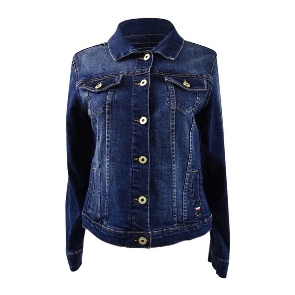 womens tommy hilfiger denim jacket