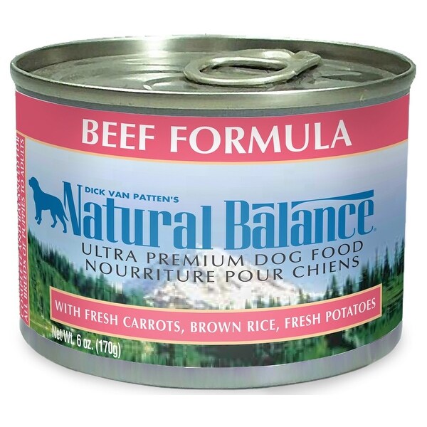 Shop Natural Balance Ultra Premium Beef Formula Canned Dog ...